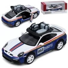 Машина KT5481WFB інерція, метал, 12,5см, 1:36, відчиняються двері, гумові колеса, в коробці, 16-7-7,5см