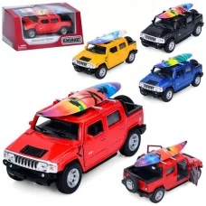 Машинка KT 5097 WS металл, инер-я, 12,5см, 1:40, резин.колеса, открыв.двери, 4цв, в кор-ке