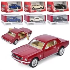 Машинка KT 5351 W металл, инер-я, 1:36, 12,5см, резин. колеса, открыв. двери, 4цвета, в кор-ке