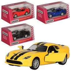 Инерционная металлическая машинка KT 5363 WF, 12 см