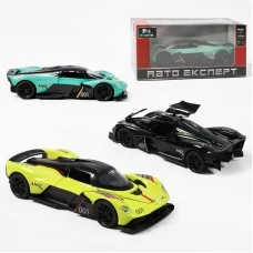 Машинка L-0508-85 “Авто Експерт”, 3 види, металопластик, масштаб: 1: 32, підсвічування, звук, інерція, відкриваються двері, в коробці, МІКС