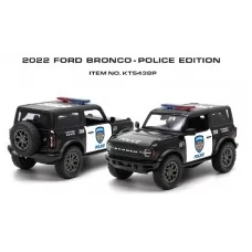 Модель машины Ford Bronco Police металл инерционная
