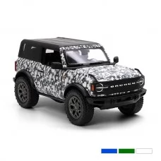 Металлический джип Ford Bronco инерционный с открывающимися дверями Металлический джип Ford Bronco инерционный с открывающимися дверями