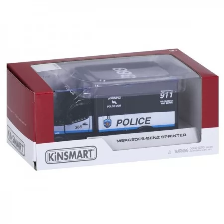 Транспорт спецслужб KT5479W металл, инерция, 1:48, 12см, полиция, открывающаяся дверь, резиновые колеса, 2 вида, в кор-ке, 16-7-7,5см