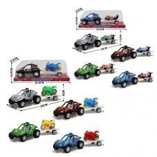 Машинка эвакуатор BabyToys 6000-2-3 инерционная 26см