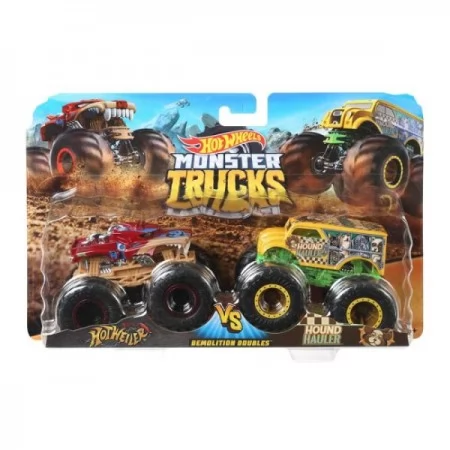 Набір із 2 машинок-позашляховиків серії "Monster Trucks" Hot Wheels Масштаб 1:64 ,
Серія Monster Trucks Набір із 2 машинок-позашляховиків серії "Monster Trucks" Hot Wheels Масштаб 1:64 ,
Серія Monster Trucks