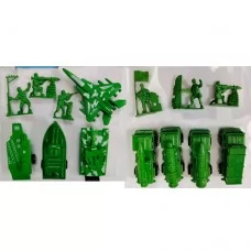 Набор машинок инерционных BabyToys 1267-3-4, 7 предметов, пластик