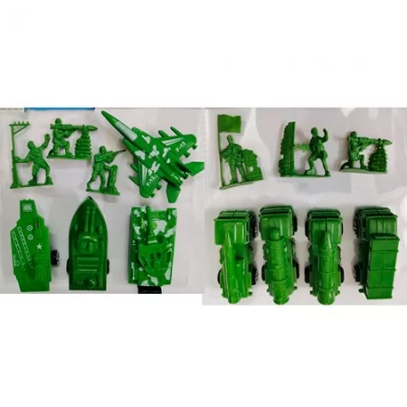 Набор машинок инерционных BabyToys 1267-3-4, 7 предметов, пластик