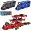 Трейлер BabyToys K180A20 с 8 машинками металл 45см