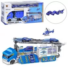 Инерционный трейлер BabyToys P924-A 43см для мальчика Инерционный трейлер BabyToys P924-A 43см для мальчика
