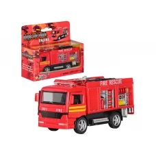 Машинка металлическая инерционная FIRE TRUCK Kinsmart KS 5110 W