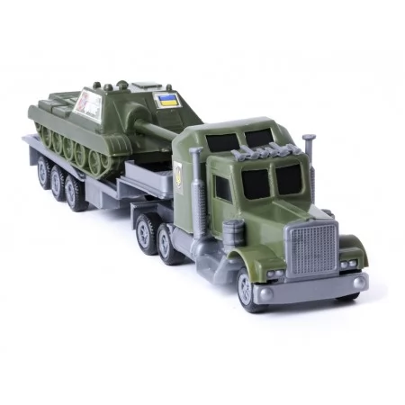 Автомобиль Тягач трейлер ВСУ танком Казак Maximus 5173