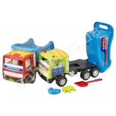 Машинка Супер Трак самоскид Kinderway KW-14-001-90 3 кольору У сітці Машинка Супер Трак самоскид Kinderway KW-14-001-90 3 кольору У сітці