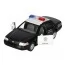 Машинка металлическая инерционная FORD CROWN VICTORIA POLICE INTERCEPTOR Kinsmart KT 5327 W