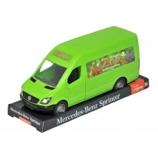 Автомобіль Mercedes-Benz Sprinter вантажний - зелений на планшетці Tigres 39715 Автомобіль Mercedes-Benz Sprinter вантажний - зелений на планшетці Tigres 39715