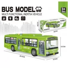 Автобус игрушечный BabyToys 138-3 инерционный со звуком Автобус игрушечный BabyToys 138-3 инерционный со звуком