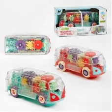 Автобус інерційний WToys 60275 зі звуком і світлом Автобус інерційний WToys 60275 зі звуком і світлом