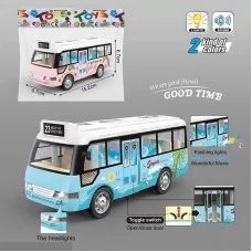 Инерционный автобус BabyToys 7723 со звуком и подсветкой Инерционный автобус BabyToys 7723 со звуком и подсветкой