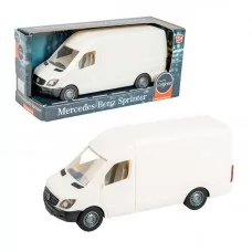 Автомобіль "Mercedes-Benz Sprinter" вантажний білий 39651 "Tigres" 1: 24, гумові колеса, двері відчиняються, кермо підіймається, в коробці Автомобіль "Mercedes-Benz Sprinter" вантажний білий 39651 "Tigres" 1: 24, гумові колеса, двері відчиняються, кермо підіймається, в коробці
