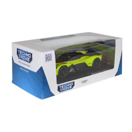 Автомодель - ASTON MARTIN VALKYRIE жовтий, 1: 18 Автомодель - ASTON MARTIN VALKYRIE жовтий, 1: 18