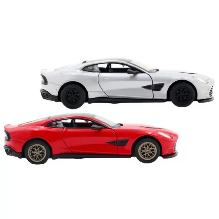 Автомодель - ASTON MARTIN VANQUISH червоний, сріблястий 