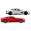 Автомодель - ASTON MARTIN VANQUISH червоний, сріблястий 