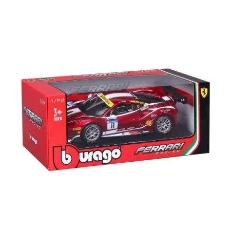 Автомодель Bburago Ferrari 488 Challenge 1: 24 18-26308 Автомодель Bburago Ferrari 488 Challenge 1: 24 18-26308
