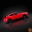 Автомодель Bburago Ford Shelby Gt500, 1: 32 18-43050 Автомодель Bburago Ford Shelby Gt500, 1: 32 18-43050