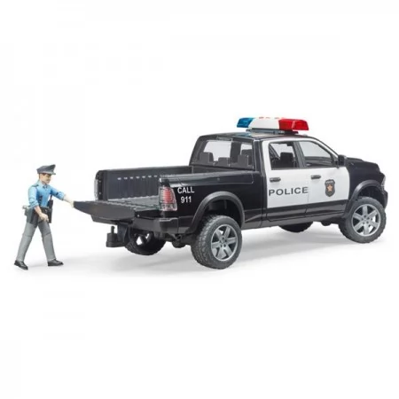 Автомодель Bruder Поліцейський пікап RAM 2500 із фігуркою 1: 16