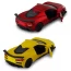 Автомодель – CHEVROLET CORVETTE C8 Z06 2024 жовтий, червоний 