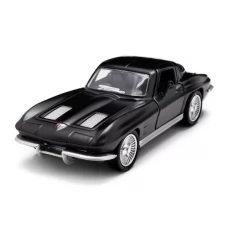 Автомодель - CHEVROLET CORVETTE SPLIT WINDOW 1963 матовий чорний Автомодель - CHEVROLET CORVETTE SPLIT WINDOW 1963 матовий чорний