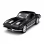 Автомодель - CHEVROLET CORVETTE SPLIT WINDOW 1963 матовий чорний 