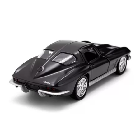 Автомодель - CHEVROLET CORVETTE SPLIT WINDOW 1963 матовий чорний 