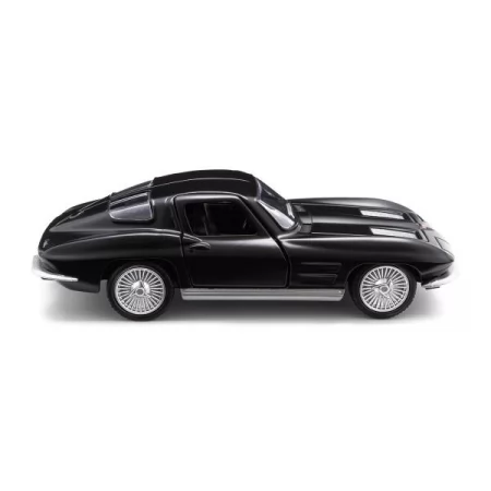 Автомодель - CHEVROLET CORVETTE SPLIT WINDOW 1963 матовий чорний 