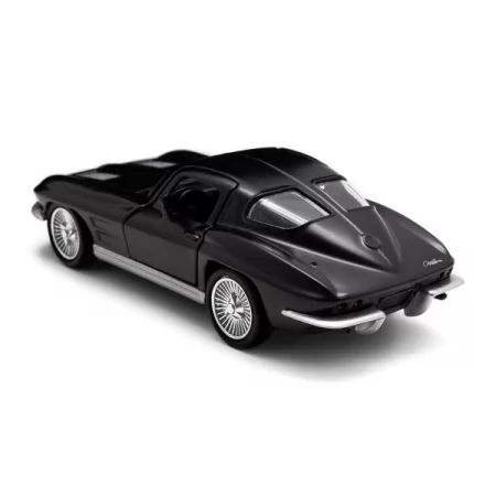 Автомодель - CHEVROLET CORVETTE SPLIT WINDOW 1963 матовий чорний 