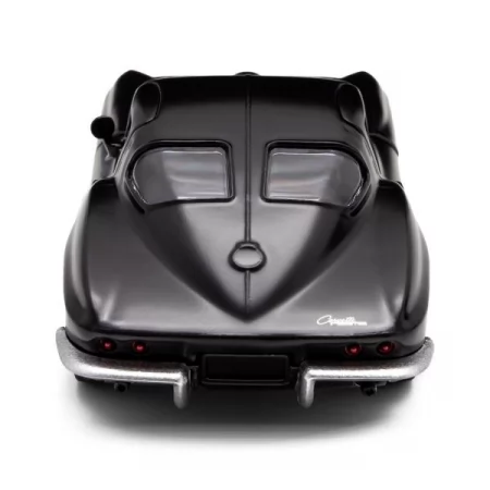 Автомодель - CHEVROLET CORVETTE SPLIT WINDOW 1963 матовий чорний 