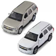 Автомодель - CHEVROLET TAHOE 2008 белый, серый 
