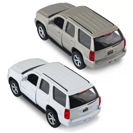 Автомодель - CHEVROLET TAHOE 2008 белый, серый Автомодель - CHEVROLET TAHOE 2008 белый, серый