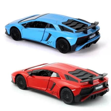 Автомодель - LAMBORGHINI AVENTADOR червоний, синій 