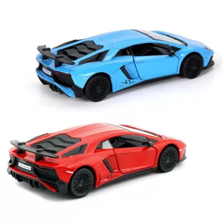 Автомодель - LAMBORGHINI AVENTADOR червоний, синій 