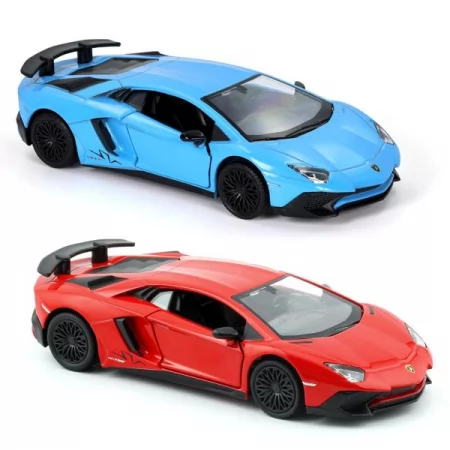 Автомодель - LAMBORGHINI AVENTADOR червоний, синій 