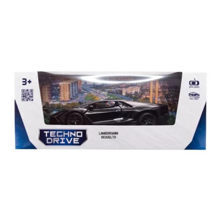 Автомодель - LAMBORGHINI REVUELTO матовий чорний 