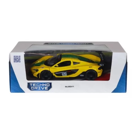 Автомодель - MCLAREN P1 жовтий, 1: 24 