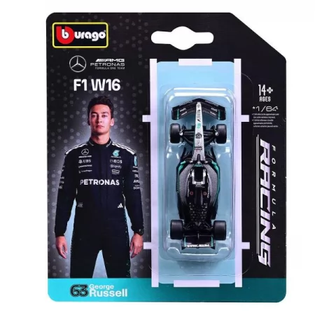 Автомодель - MERCEDES-AMG F1 W16 1: 64 