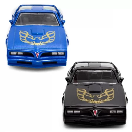 Автомодель - PONTIAC FIREBIRD 1978 чорний, синій 