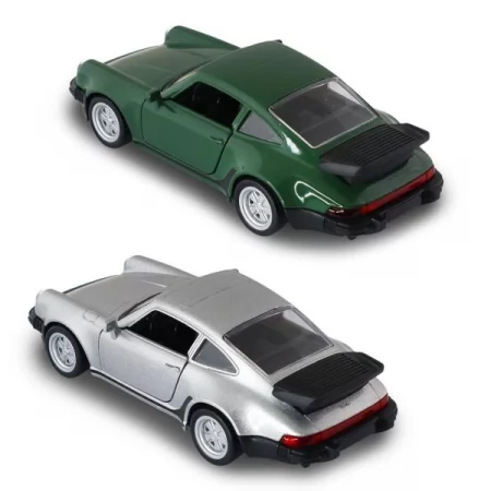 Автомодель - PORSCHE 911 TURBO 3.3 1978 сірий, темно-зелений Автомодель - PORSCHE 911 TURBO 3.3 1978 сірий, темно-зелений