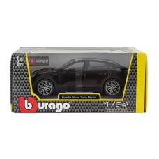 Автомодель - PORSCHE MACAN 4 ELECTRIC чорний, 1: 24 