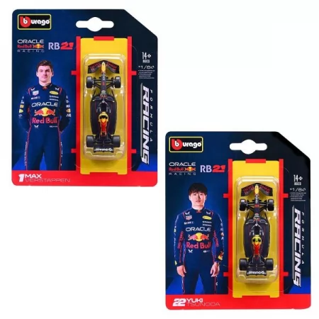Автомодель - RED BULL RACING RB21 1: 64 Автомодель - RED BULL RACING RB21 1: 64