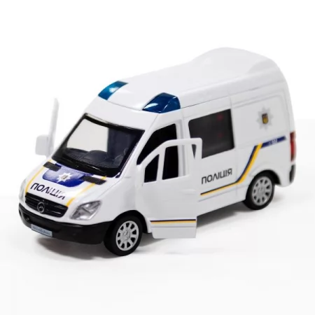 Автомодель TechnoDrive Mercedes-Benz Sprinter Полиция 1: 53 