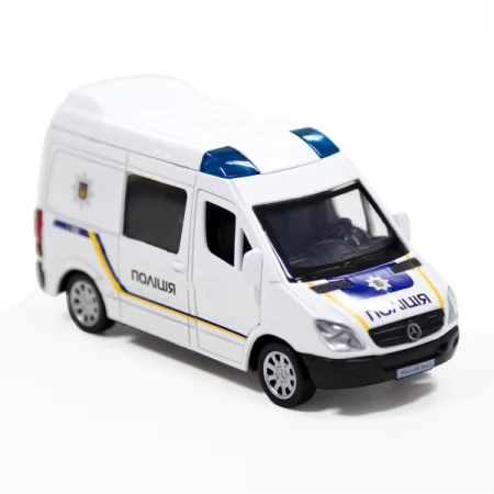 Автомодель TechnoDrive Mercedes-Benz Sprinter Полиция 1: 53 